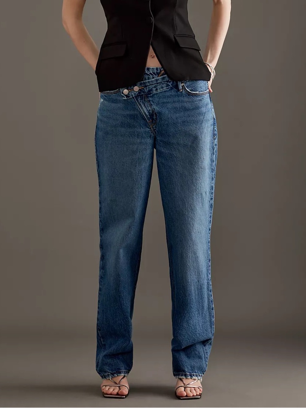 Good American 90’s Crossover Jean